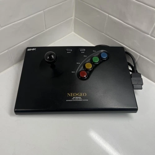 Neo Geo Controller Joystick Arcade stick Max 330 Mega "Very Good Condition"
