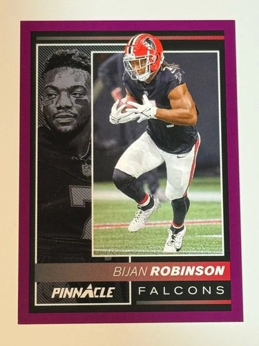 2024 Panini Encore Football Purple Bijan Robinson #8