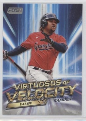 2023 Topps Stadium Club Virtuosos of Velocity Jose Ramirez José Ramírez 1e57
