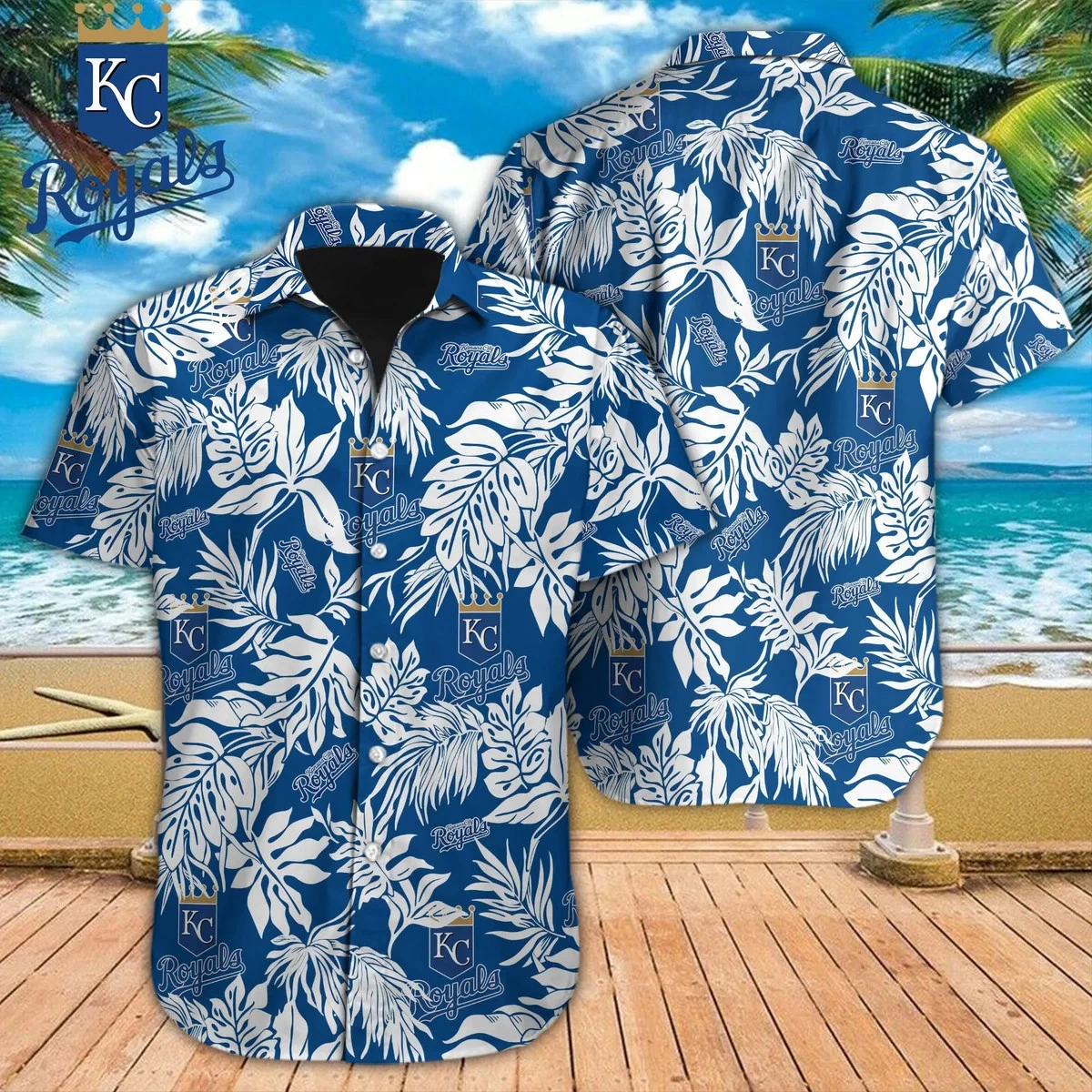 Kansas City Tropical Jungle Hawaiian Shirt
