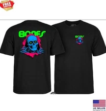 Powell Peralta Ripper T-Shirt - Blacklight - (Black)