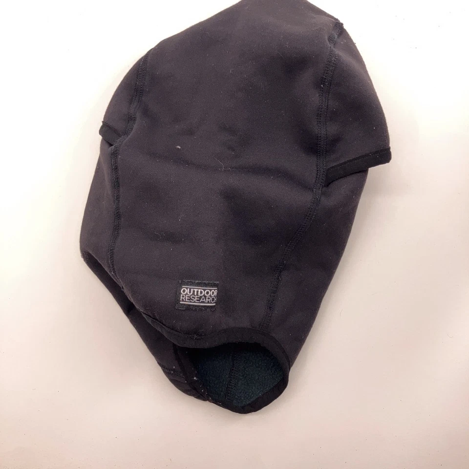 Máscara de esquí de invierno negra Outdoor Research S-M nailon poliéster Foto 3 de 4