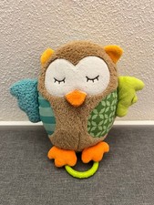 Topolino Topomini Ernstings Spieluhr Plüsch Eule 16cm neuwertig