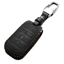 Leather Compatible Ram Key Fob Cover Dodge 2025 Ram 1500 Remote 5 Buttons Case
