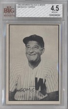 1953 Bowman Black and White Bucky Harris #46 BVG 4.5 HOF 0q3