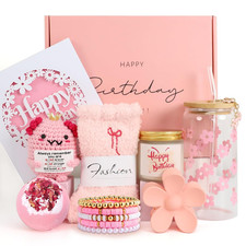 Birthday Gifts for Teen Girls, Women, Her, Unique Happy Birthday Gift Baskets fo