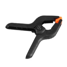 10pcs 3inch A Type Black Multifunctional Plastic Spring Clamp Clip DIY