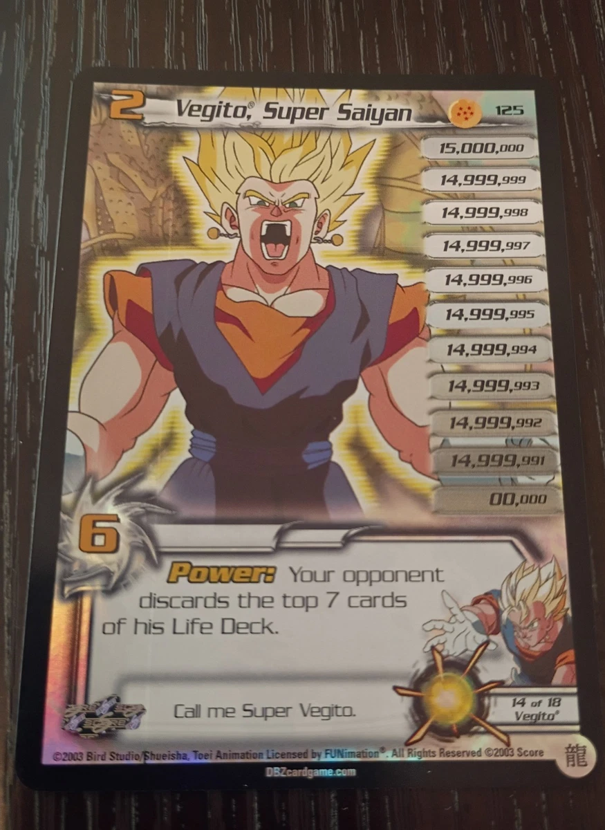 Dragon Ball Z TCG Near Mint or Better Ultra Rare Individual