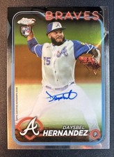 2024 Topps Chrome Update Series - Autographs Daysbel Hernandez #RA-DHE (AU, RC)