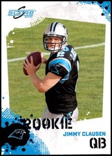 2010 Score #356 Jimmy Clausen - Rookie RC FREE SHIPPING!
