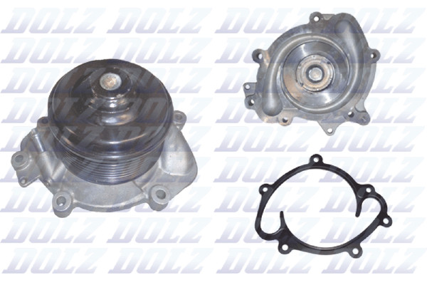 Dolz Wasserpumpe MotorküHlung M253 FüR Mercedes S204 W204 S212 GLS W212 C218 GL-image