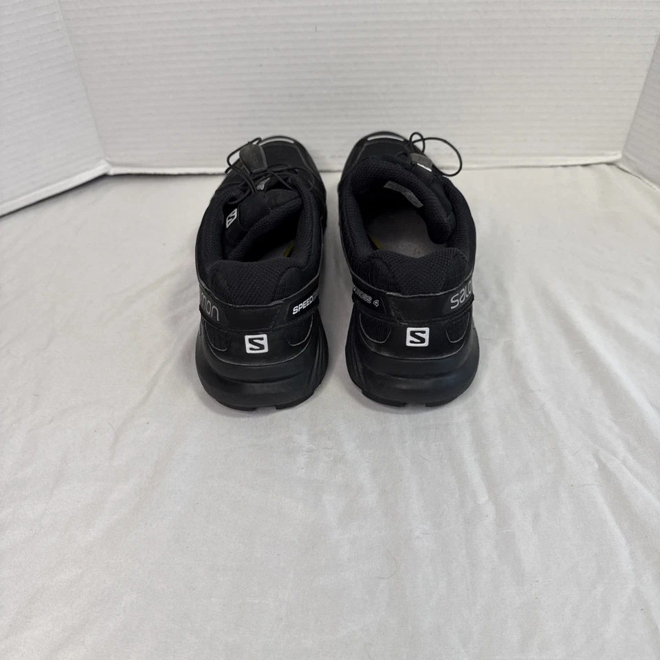 Salomon Speed Cross 4 Negro Para hombres Talla 8 Ortholite Trail Running Zapatos Contagrip Foto 4 de 4