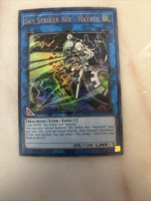 Sky Striker Ace - Hayate Ultimate Rare Card NM Condition 1st Edition