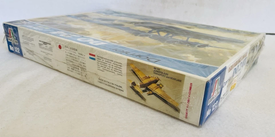 Vintage Italeri 1/72 Dornier DO 24 Reconnaissance Seaplane Model Kit - New - Image 3 of 4
