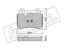 Disque de frein Mazda 929