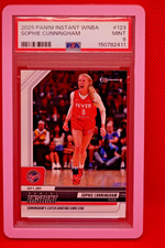 2025 PANINI INSTANT WNBA #123 SOPHIE CUNNINGHAM PSA 9 INDIANA FEVER!