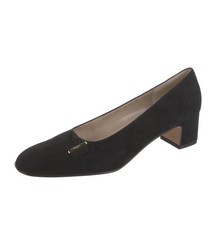 Salvatore Ferragamo Suede Pumps Model Vara