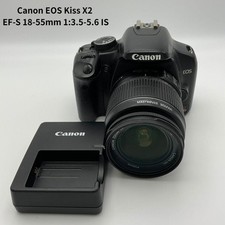 Canon EOS Kiss X2 DSLR Camera with 18-55mm Lens Tested Great Condition