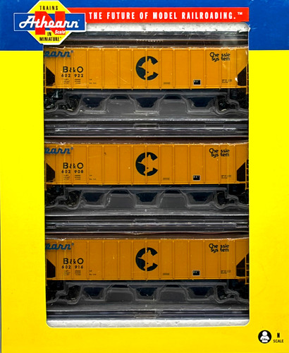 N ATHEARN 27406 PS 4427 TOLVA DE 3 BAHÍAS CON SISTEMA DE AJEDREZ DE CARGA B&O | Condition: New