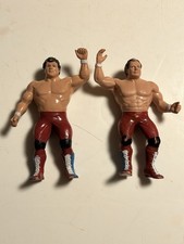 BRITISH BULLDOGS 1986 WWF LJN Davey Boy Smith Dynamite Kid vintage original