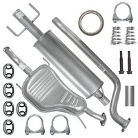 Auspuffanlage SchalldäMpferset Auspuff FüR Opel Astra G II 2 1.4 1.6 Stufenheck