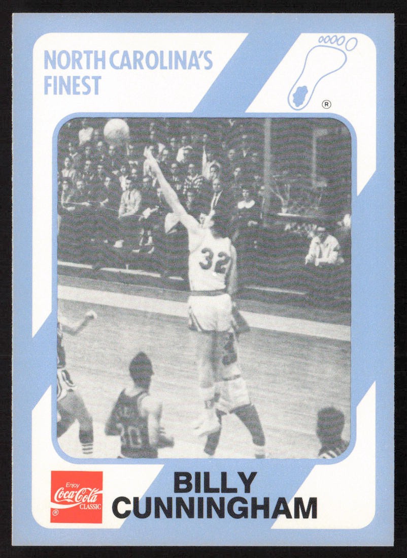 Billy Cunningham 1989 Collegiate Collection North Carolina's Finest: #61