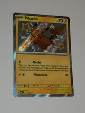 Pokémon Karte Pikachu 131/091 PAF Paldea Schicksale Deutsch NM