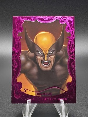2022 Marvel Masterpieces Wolverine Pink Gallery Variant by Dan Dos Santos 23/25