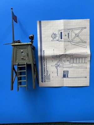 DEFECTIVE Watch Tower 100 Complete 1984 GI Joe Hasbro Action Watchtower  G3D