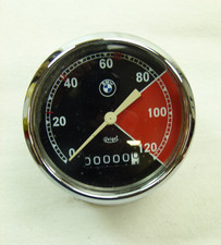 MOTORRAD - WINKEL TACHOMETER - W=1,0 - VEIGEL  - D=80 -  ÜBERHOLT  R12 - 0-120KM
