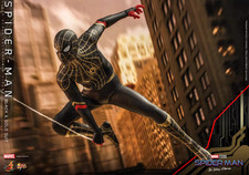 Hot Toys MMS604 Spider-Man: No Way Home 1/6 Spider-Man Black & Gold Suit