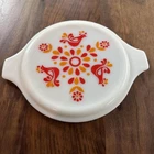 Vintage Pyrex Friendship Lid 24-C 30 1.5qt Casserole Dish LID ONLY Replacement