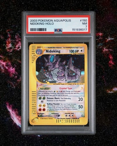 Nidoking graded PSA 7 for sale on eBay