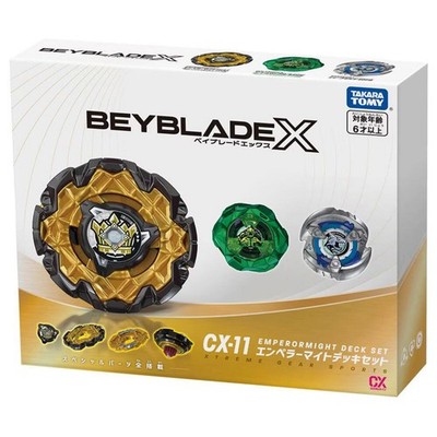オラクルマスターセット Beyblade X Emperor Might Deck Set CX-11 by Takara Tomy | eBay