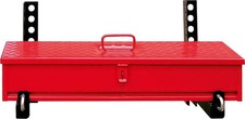 Tractor Metal Tool Box, Heavy Duty Steel, Univerasal Mounting (28 Inch)