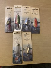Vintage Fladen X6 Fishing Lures Job Lot Mixed Colours Unused Old Stock New Old