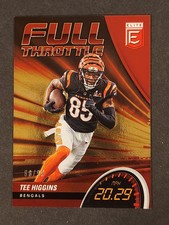 2022 Panini Donruss Elite Full Throttle Red 68/99 Tee Higgins #FT9