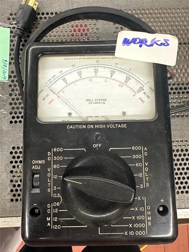 Bell Labs System KS14510L5 Test Meter - Western Electric / Triplett