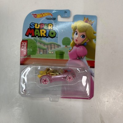 Hot Wheels Super Mario Character Car PRINCESS PEACH Diecast Car