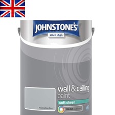 Odour Blocking Satin Emulsion Paint - 5L Manhattan Grey for Timeless Interiors 6.91 per litre