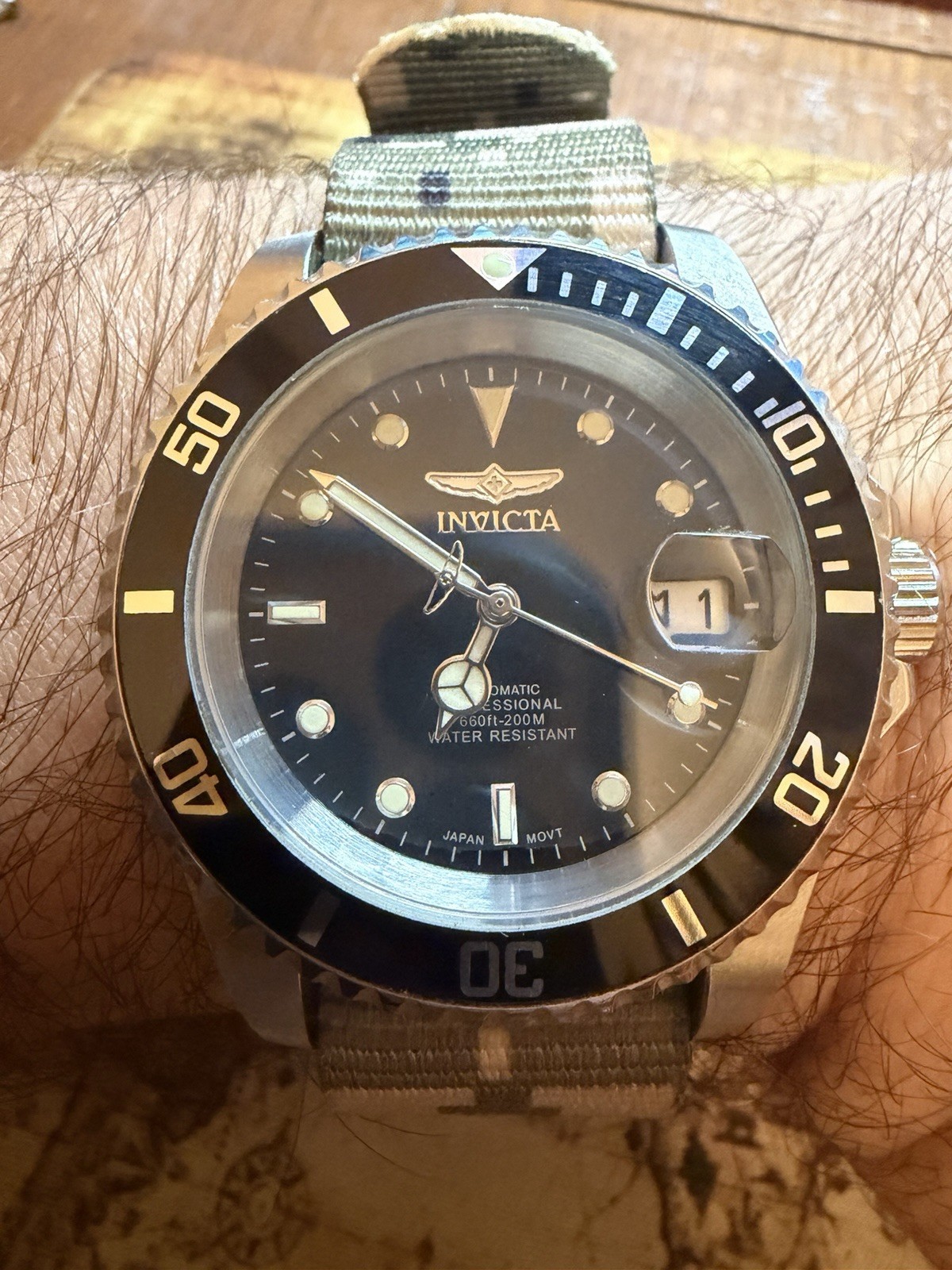 Authentic Invicta Automatic Pro Diver 40mm Watch - image 2