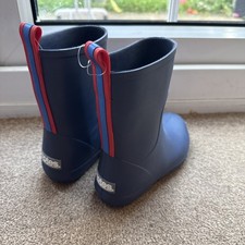  Boys Totes Ankle Wellies Wellington Boots Shoe Size 13-1 blue - eur: 31-32 