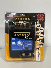 Zareba EAC50M-Z AC-Powered Low-Impendence Electric Fence Charger - With Wire+