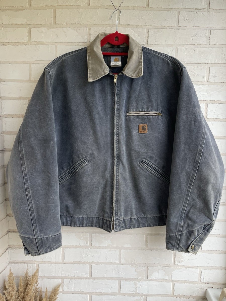 Vintage Carhartt Detroit Jacket Men's XL J97PTL | eBay