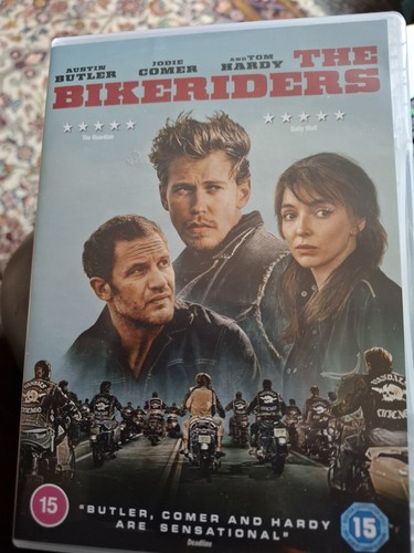 The Bikeriders (DVD) Tom Hardy Michael Shannon Emory Cohen Boyd Holbrook