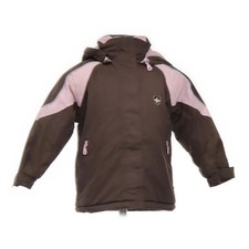 Charivari, Skijacke, Mädchen, Größe: 104/110, Braun/Pink #6lT
