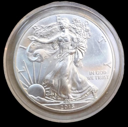 Lot of 3 Silver American Eagle 1 oz. Fine .999 US oz Coins 2015, 2020 Free Ship!