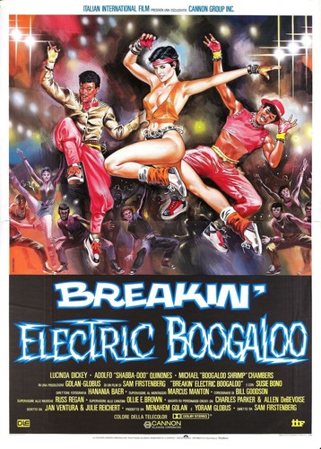 BREAKIN 2 ELECTRIC BOOGALOO Movie Poster Hip-Hop Rap - 第 1/1 張圖片