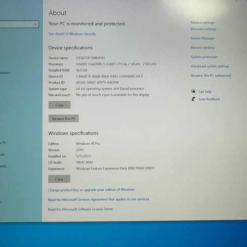 Dell OptiPlex 3040 SFF D10U i5-6500T 2.50GHz 16GB RAM 1TB HDD Intel HD Graphics - Bild 5 von 8