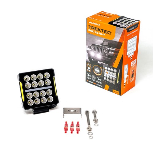 Alpena TREKTEC POD XL16-P LED Spotlight 12V Model 71072 - 1800 Lumens NEW - Picture 8 of 13